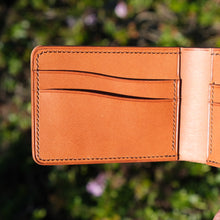 Load image into Gallery viewer, Squadron 4 - Coffee Japanese Shell Cordovan &amp; Buttero Bifold
