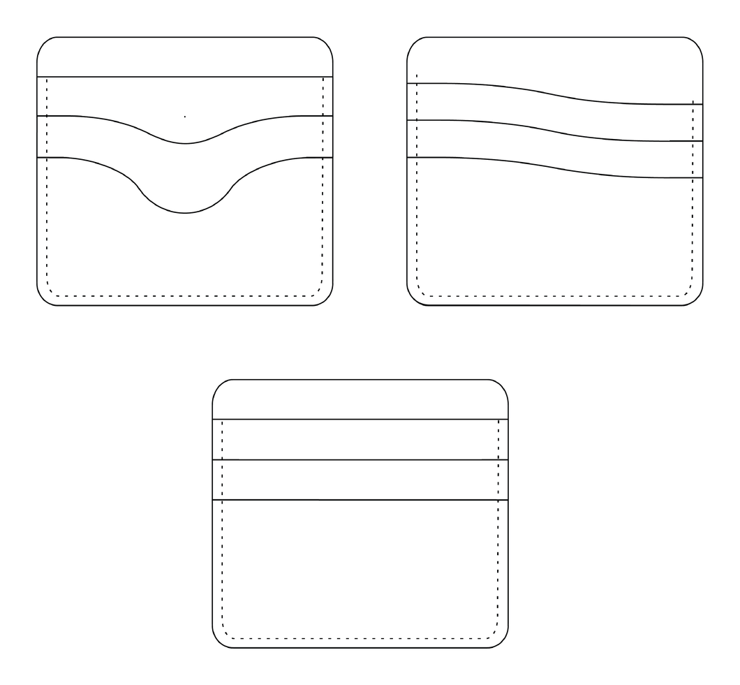 Pod 7 - Minimalist Wallet - Made to Order